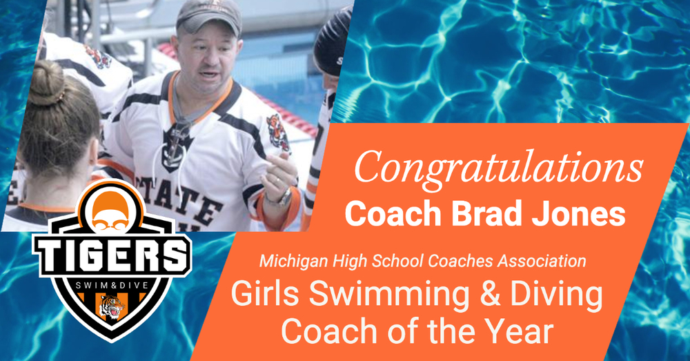 Brad Jones, Swim Coach of the Year