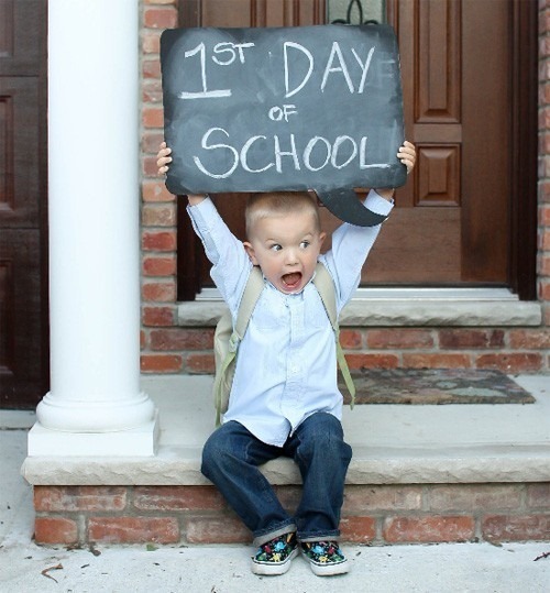 First Day of School photo
